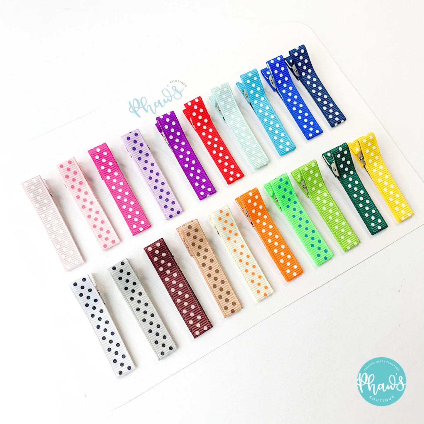 Polka Dot Set | Alligator Clips