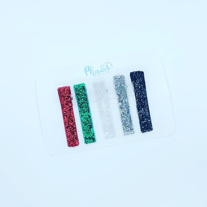 Christmas Theme Set of 5 | Alligator Clips