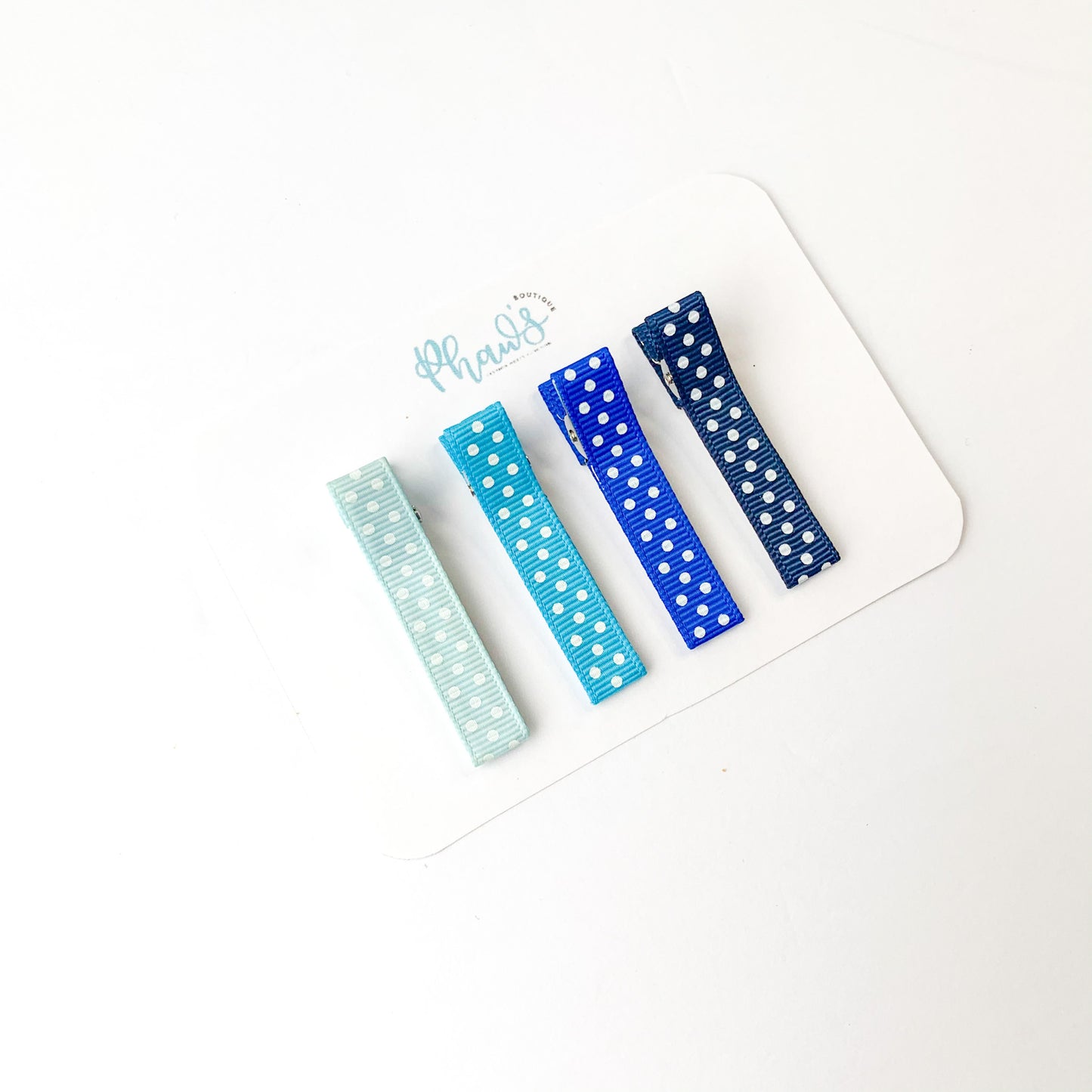 Polka Dot Set of 4 | Alligator Clips