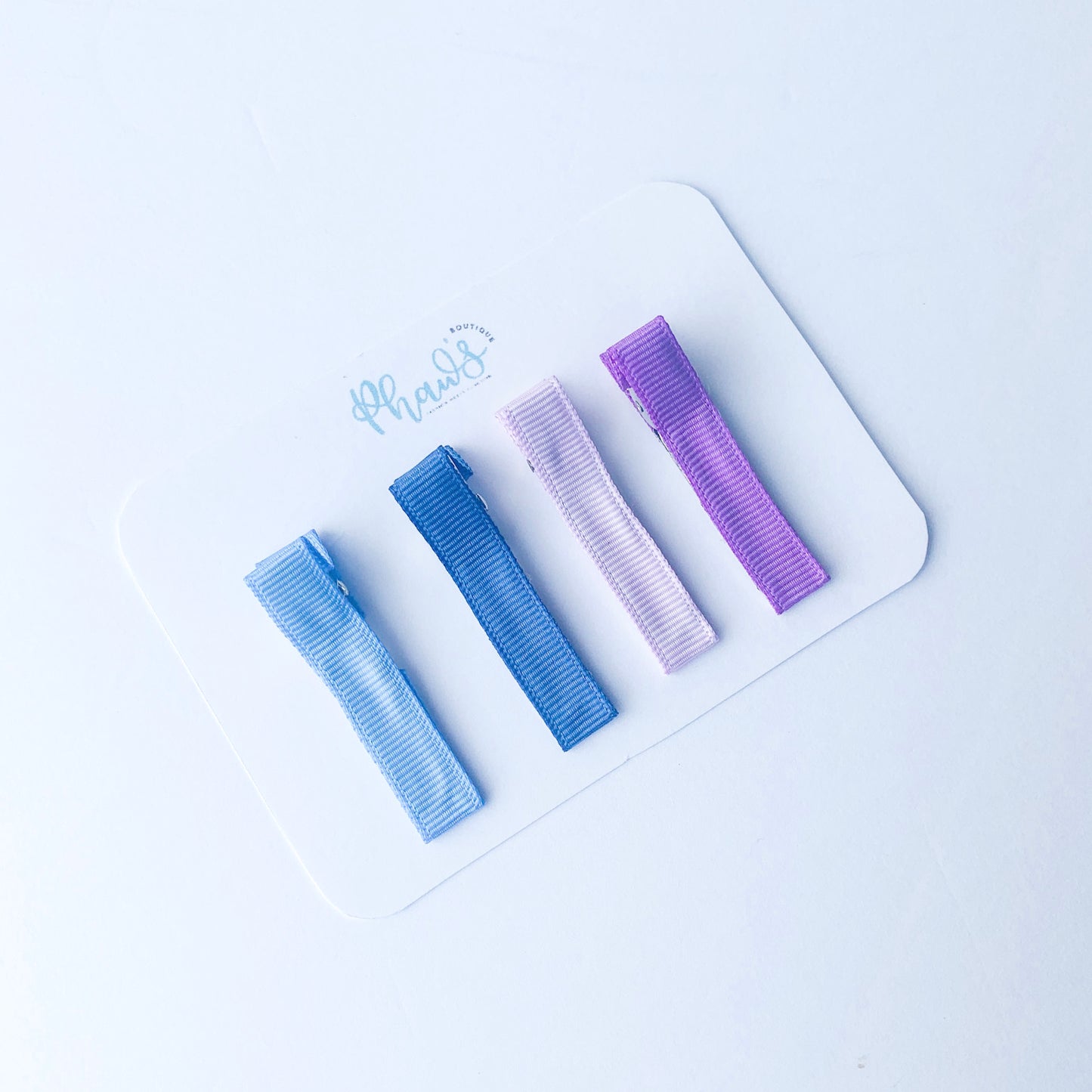 Solid Set of 4 | Alligator Clips