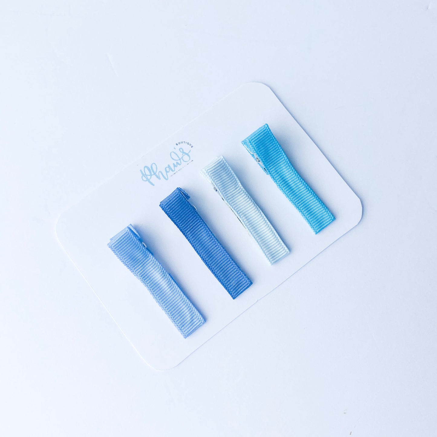 Solid Set of 4 | Alligator Clips