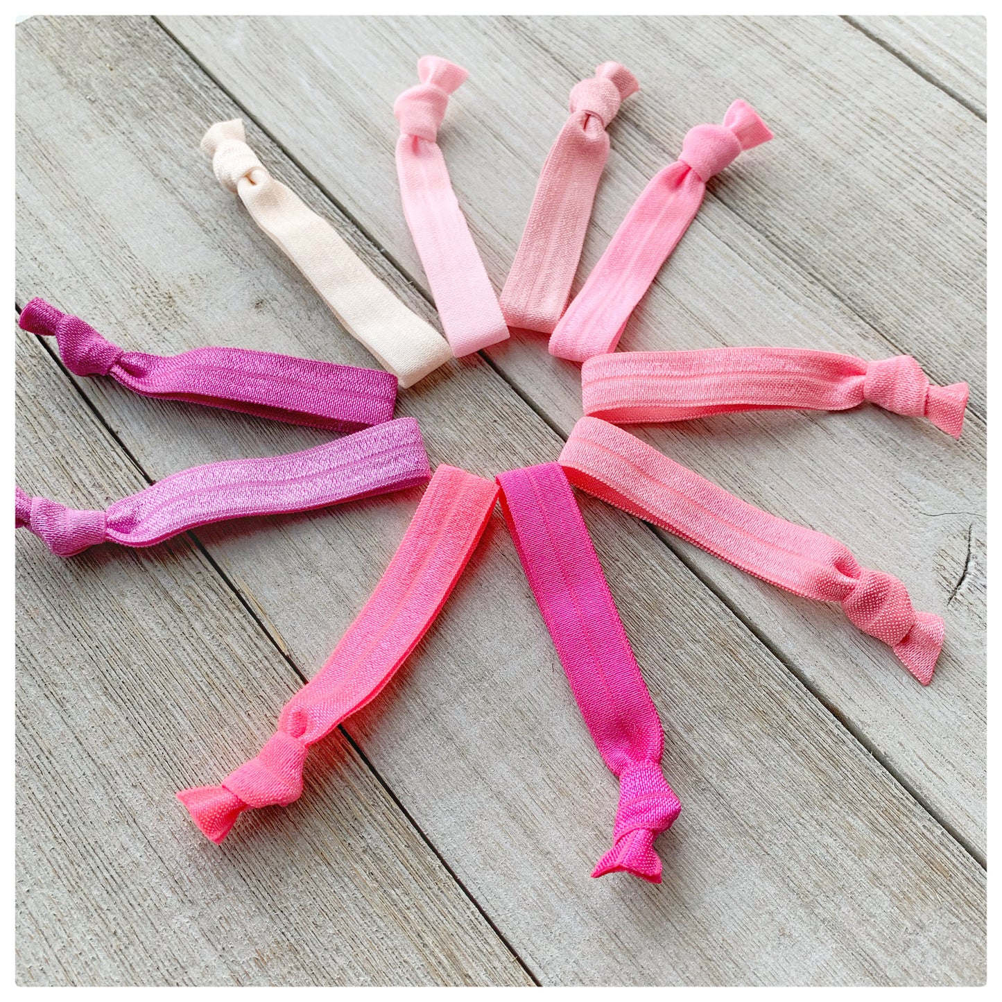 Give me all the Pink | Essential Hair Tie Collection