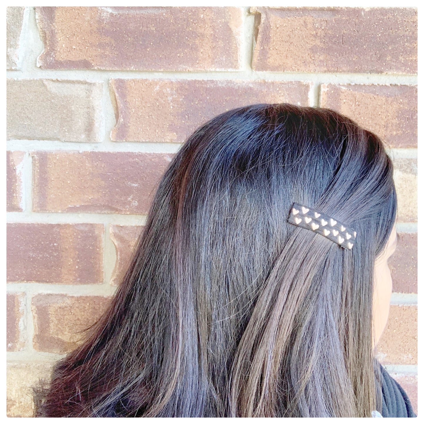 Spring Plaid Pattern Snap Clips | Size Medium