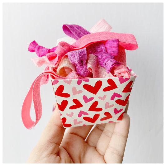 Valentine's Day Hair Gift Set | Hair Tie Pack