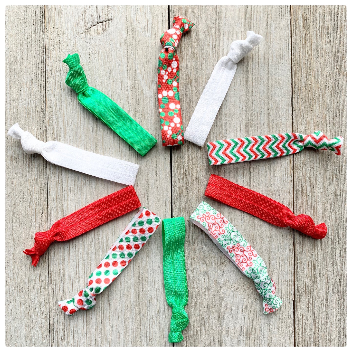 Christmas Classic Hair Tie Pack | Essential Hair Tie Collection