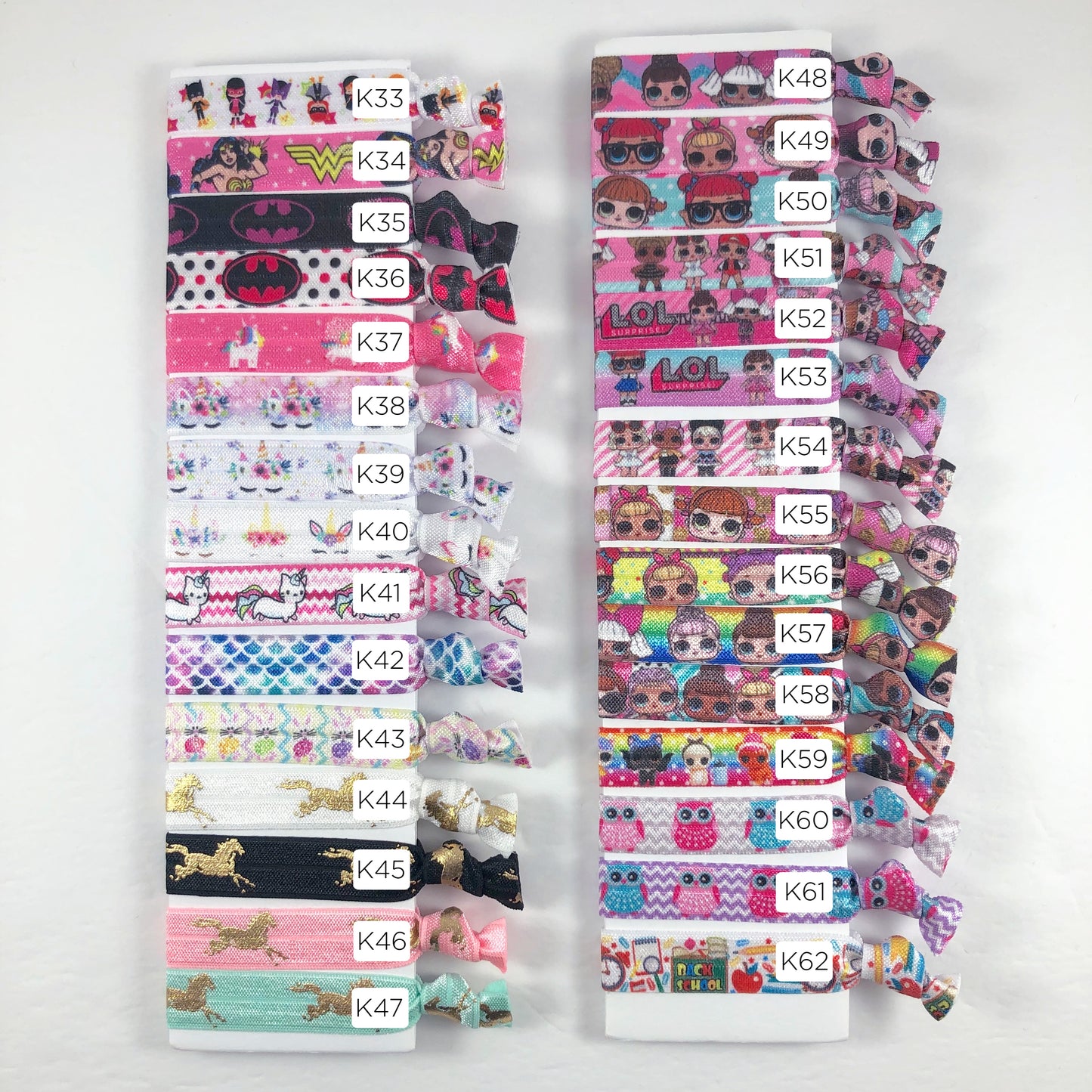 Create your own Hair Tie Pack | Christmas Theme | Essential Hair Tie Collection