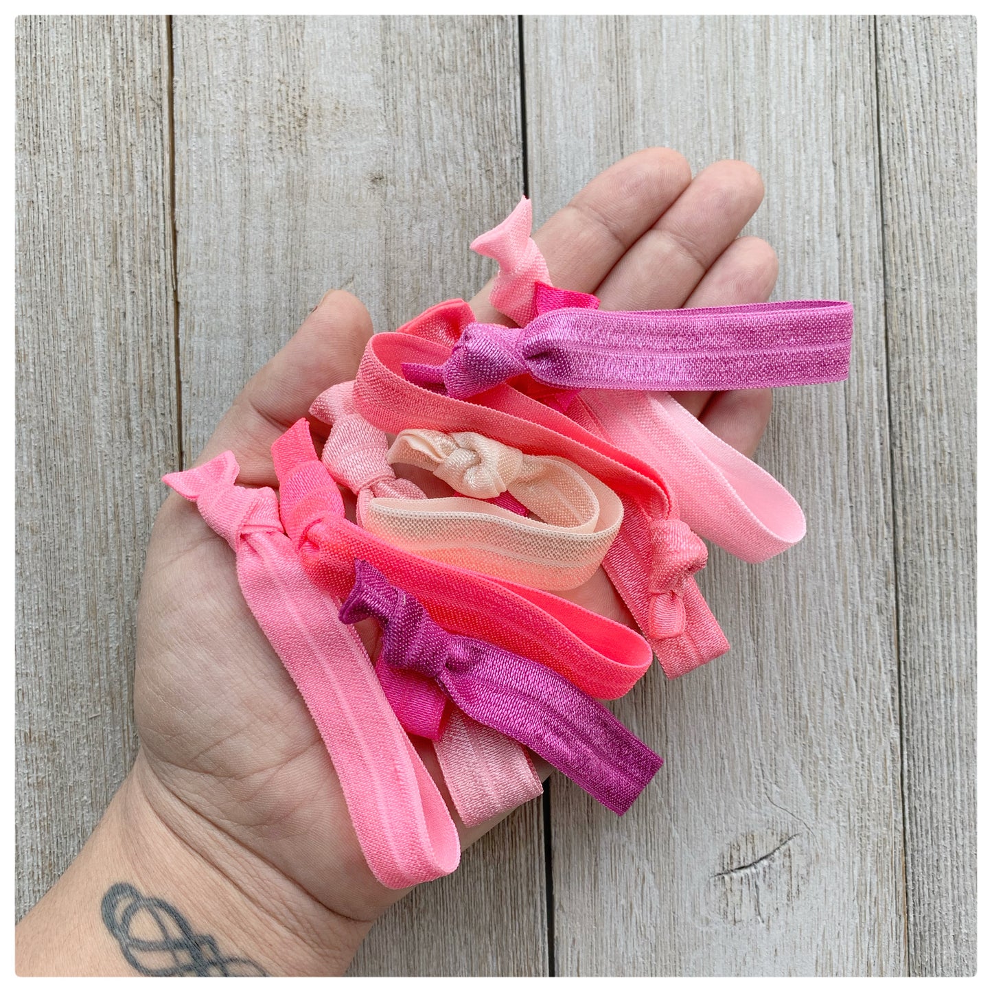 Give me all the Pink | Essential Hair Tie Collection