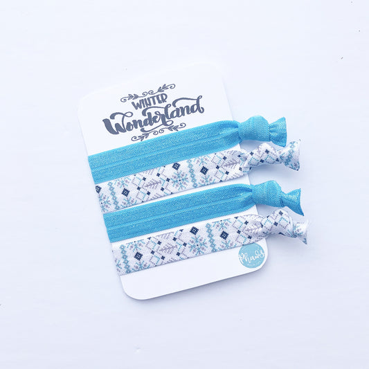 Winter Wonderland | Christmas Theme | Hair Tie Set