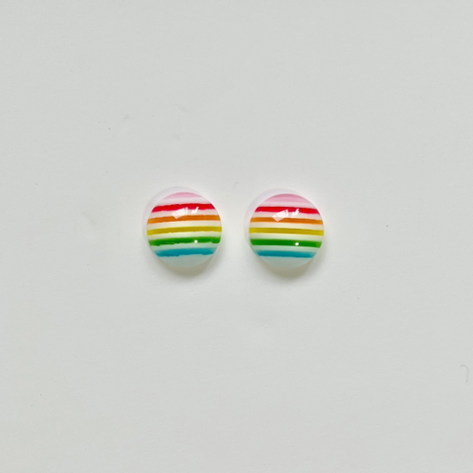 Rainbow Earring (thin rainbow) | Amilya's Boutique